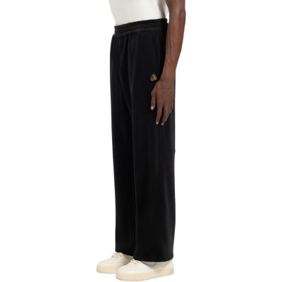 Foto van Moose Knuckles Heren Broek Zwart M35MR750G/292 Preston Velour Pants Gold