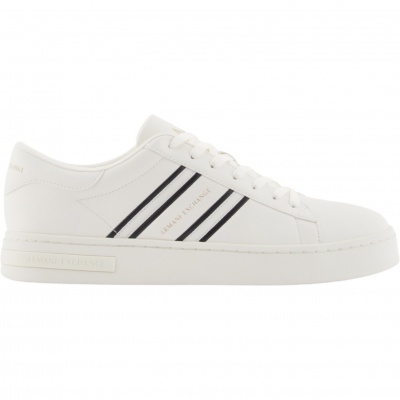 Foto van Armani Exchange Heren Sneakers Wit XM002198-AF21421/M0017