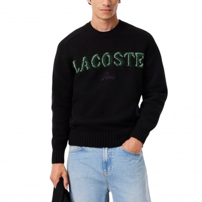 Foto van Lacoste Heren Trui Zwart AH5202/XIY