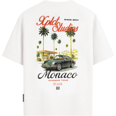 Foto van Xplct Heren T-shirt Wit 2604-01/120 Monaco