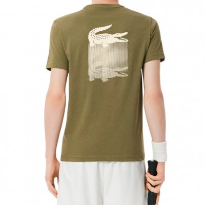 Foto van Lacoste Heren T-shirt Groen TH4780/E9F