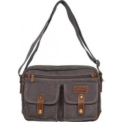 Schoudertas Malique Canvas 839 Grijs Schoudertas Malique Canvas 839 Grijs