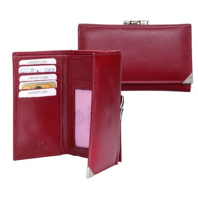 dR Amsterdam Damesportemonnee Red dR Amsterdam Damesportemonnee Red
