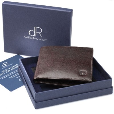 dR Amsterdam Billfold Donker Bruin Donker Bruin dR Amsterdam Billfold Donker Bruin Donker Bruin