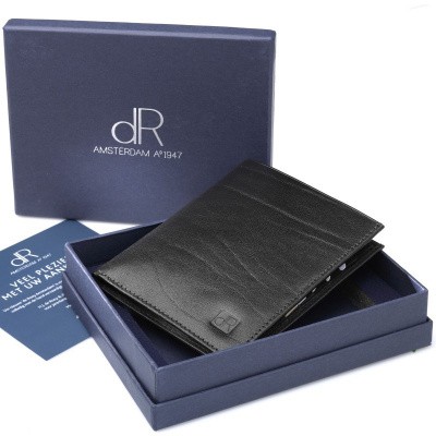 dR Amsterdam Portefeuille Black dR Amsterdam Portefeuille Black