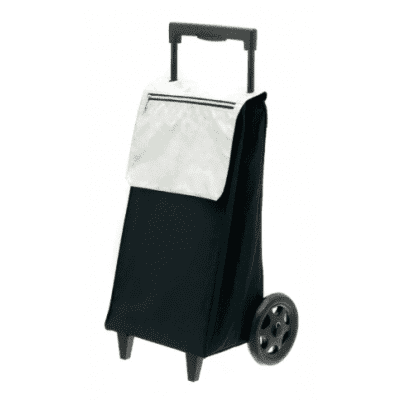 Boodschappentrolley Secc Black/silver Boodschappentrolley Secc Black/silver