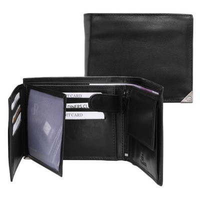 dR Amsterdam Billfold Black dR Amsterdam Billfold Black