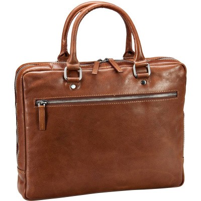 1-Vaks Aktetas Leonhard Heyden Cambridge Cognac 1-Vaks Aktetas Leonhard Heyden Cambridge Cognac
