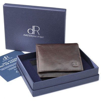 dR Amsterdam Billfold Donker Bruin dR Amsterdam Billfold Donker Bruin