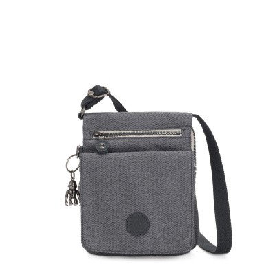 Schoudertas Kipling New Eldorado Charcoal Schoudertas Kipling New Eldorado Charcoal