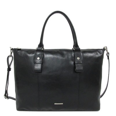 Claudio Ferrici Pelle Vecchia Business Tote black Claudio Ferrici Pelle Vecchia Business Tote black