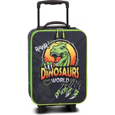 Kindertrolley Fabrizio 20582 Dinosaurus Grijs Kindertrolley Fabrizio 20582 Dinosaurus Grijs