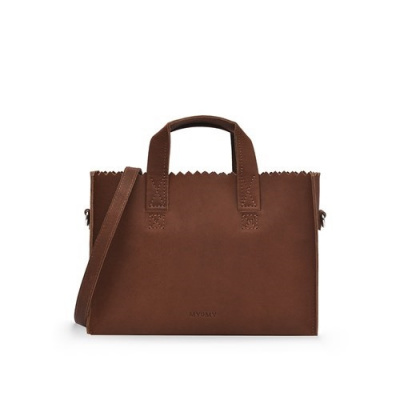 Mini Handtas Myomy MY PAPER BAG 1076 Hunter Terra Mini Handtas Myomy MY PAPER BAG 1076 Hunter Terra