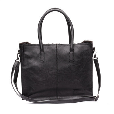 Zebra natural bag lisa Zwart Zebra natural bag lisa Zwart