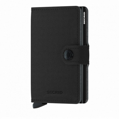 Secrid Miniwallet Portemonnee yard black Secrid Miniwallet Portemonnee yard black