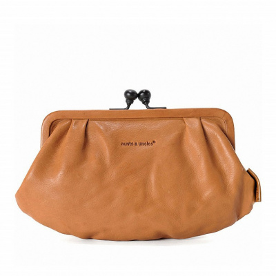 Clip Tasje Aunts & Uncles Grandma's Luxery Club ROSE Caramel Clip Tasje Aunts & Uncles Grandma's Luxery Club ROSE Caramel