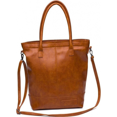 Shopper Zebra Natural Bag kartel met rits box 12 Camel Shopper Zebra Natural Bag kartel met rits box 12 Camel