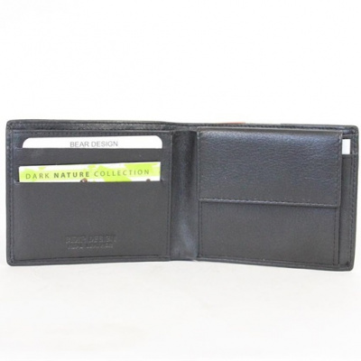 Bear Design Lage Billfold FR 2595 Zwart Bear Design Lage Billfold FR 2595 Zwart