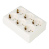 TCD 6V + RA rechthoek zonder snoer wit