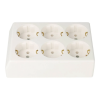 TCD 6V + RA rechthoek zonder snoer wit