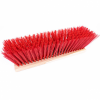 Straatbezem Pvc rood 41cm