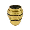 Lamphouder E-27 goud buitendraad Lamphouder E-27 goud buitendraad