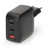 Snellader 100W 2x USB-C PD 3.0 1x USB-A QC 3.0 Snellader 100W 2x USB-C PD 3.0 1x USB-A QC 3.0