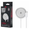 Draadloze Magsafe lader mini zilver/wit 15W Draadloze Magsafe lader mini zilver/wit 15W