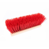 Straatbezem Pvc rood 35cm