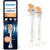 Philips Tandenborstelset Premium All-in-One A3 opzetborstels, 2 stuks, wit HX9092/87