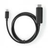 USB-C naar HDMI kabel 1.0mtr