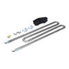 Verwarmingselement 2500W met rubber 4748124