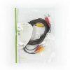 Nedis Composiet Videokabel | 3x RCA Male | 3x RCA Male | Vernikkeld | 480p | 3.00 m | Rond | PVC |