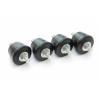 Universeel Voetje Trillingsdempers, Hoogte 79mm, hoogte rubber 18mm