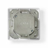Netwerk Wanddoos inbouw 2x RJ45 CAT6 Netwerk Wanddoos inbouw 2x RJ45 CAT6