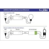 LED Snoerdimmer wit universeel 230V 0-50W