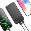 Powerbank 20.000mAh Zwart USB + USB-C 20W QC