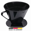 Koffiefilterhouder 1x2 Zwart Koffiefilterhouder 1x2 Zwart