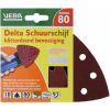 Schuurpapier DELTA K80 10 stuks