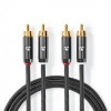 2x RCA Male 2x RCA Male 2.0mtr