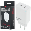USB-C Snellader 45W Maxlife MXTC-09 met 2 Poorten USB-C Snellader 45W Maxlife MXTC-09 met 2 Poorten