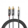 3.5 mm Male 2x RCA Male 2.0mtr 3.5 mm Male 2x RCA Male 2.0mtr