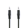 Stereo-Audiokabel 3,5 mm Male - 1.50 m Zwart Stereo-Audiokabel 3,5 mm Male - 1.50 m Zwart