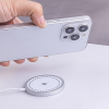 Draadloze Magsafe lader mini zilver/wit 15W Draadloze Magsafe lader mini zilver/wit 15W