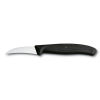 Victorinox schilmesje rvs zwart gebogen