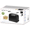 Emerio Broodrooster - 700 Watt Zwart Emerio Broodrooster - 700 Watt Zwart