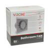 Badkamer - Toilet ventilator wit 100mm Badkamer - Toilet ventilator wit 100mm