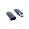 Lightning naar USB-C adapter zwart Lightning naar USB-C adapter zwart