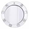 Beko Knop Standenknop, wit 250315005