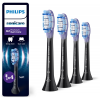 Philips Tandenborstelset G3 Premium Gum Care opzetborstels, 4 stuks, zwart HX9054/88